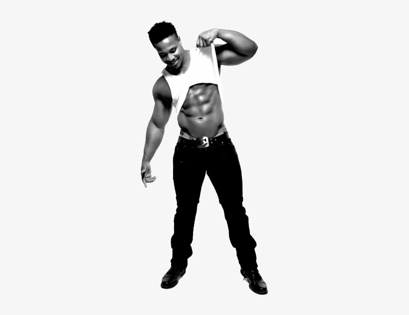 Black Male Models Black And White, transparent png