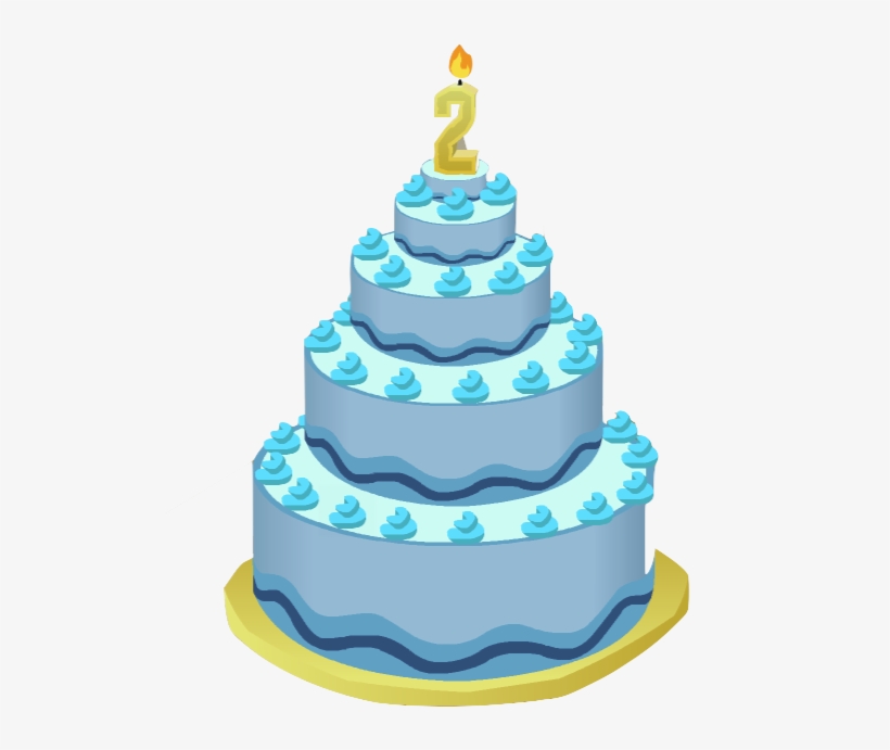 2nd Bday Cake - Animal Jam Birthday Cakes Codes, transparent png
