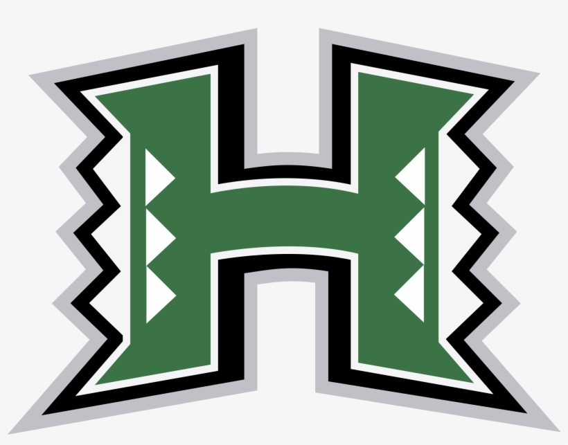 Hawaii Warriors Logo Png Transparent - Hawaii Rainbow Warriors Logo, transparent png