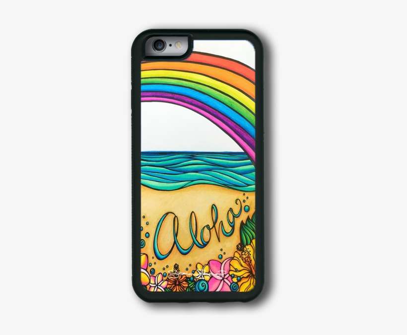 Iphone 6 Aloha Hawaii Phone Case, transparent png
