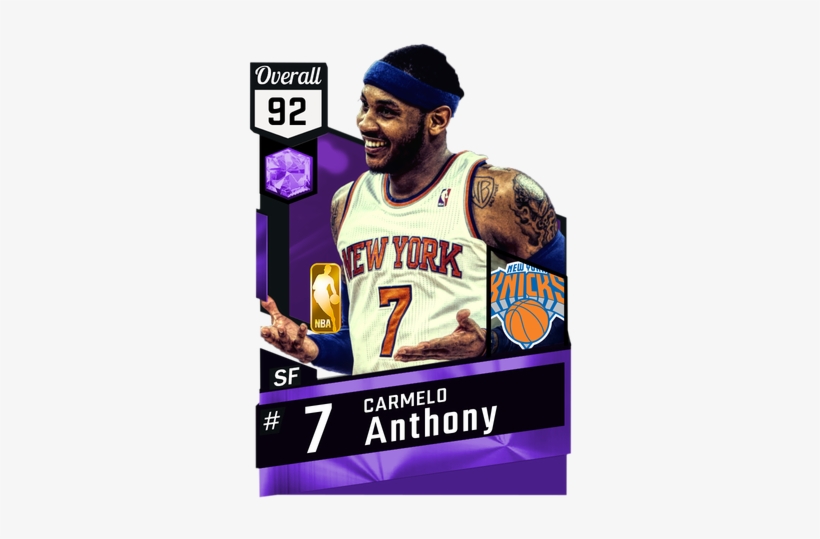 2014 Carmelo Anthony - Nba 2k18 Gilbert Arenas, transparent png