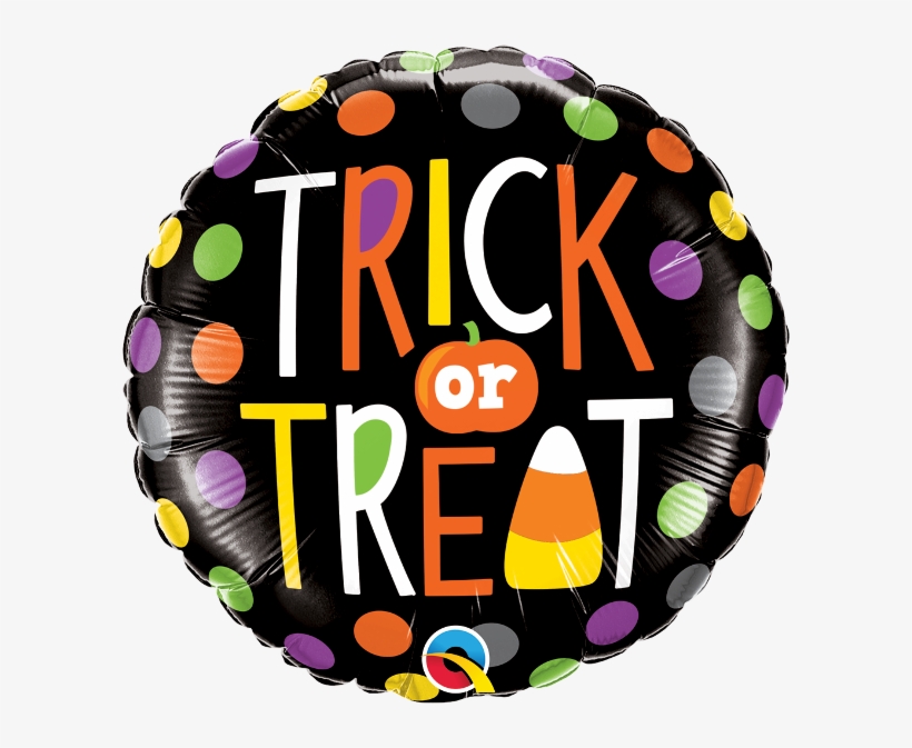 Halloween Candy Pack - Burton & Burton Hal Trick Or Treat Dots Foil Balloon, transparent png