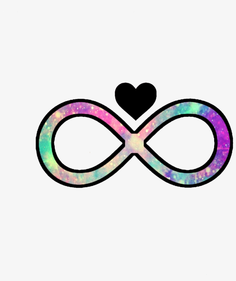 Ftestickers Png Infinite Heart Love Glitter Sparkle - Love, transparent png