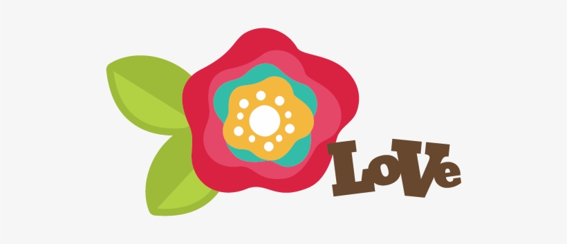 Download Love Title With Flower Svg Scrapbook File Free Svg Flower For Scrapbook Png 514x273 Png Download Pngkit PSD Mockup Templates