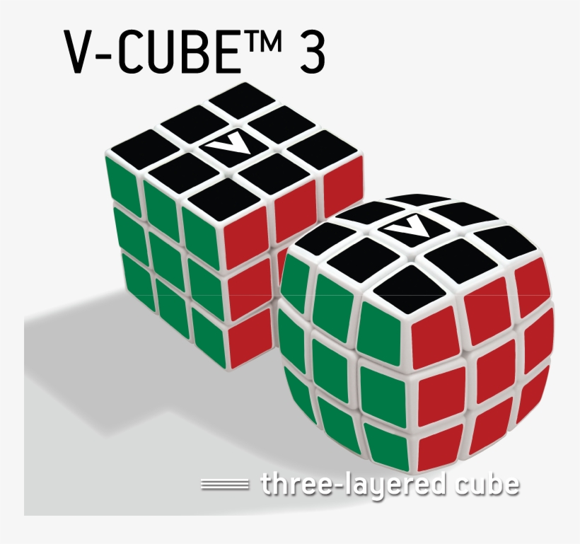 V-cube™ - 3x3x3 V-cube, transparent png