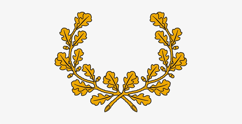 Branch, Leaf, Leafy, Leaves, Oak, Plant - Oak Coat Of Arms, transparent png