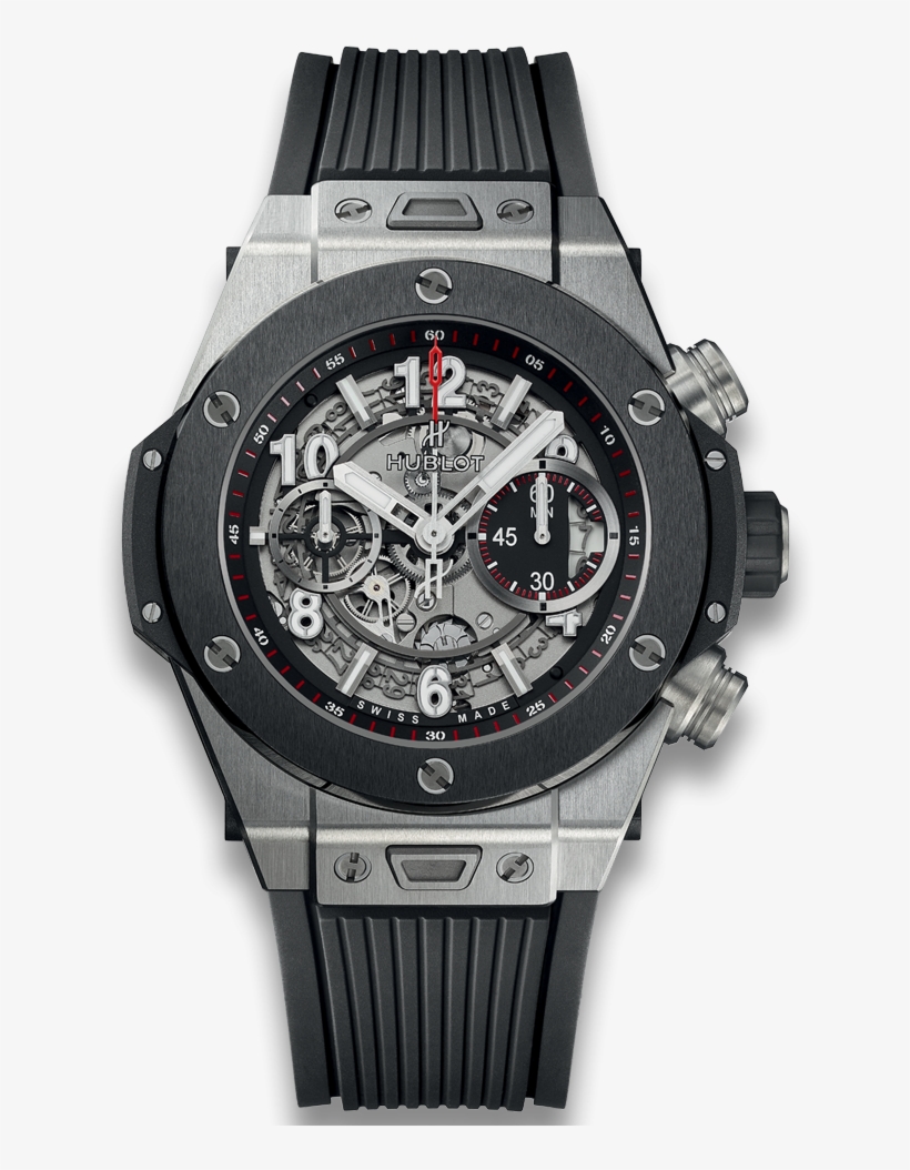 Big Bang Unico Titanium Ceramic, transparent png