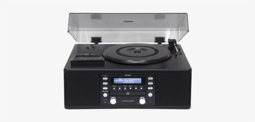 R550usb B Tc Eur Front R640x320 \ - Teac Cd Recorder With Cassette Player 3 Speed Turntable, transparent png
