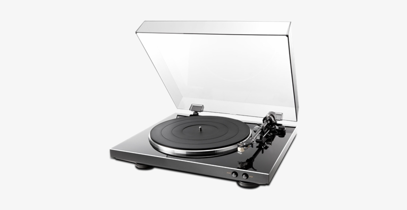 Turntables Phono Preamps, And Cartridges Vancouver - Denon Dp-300f Black Turntable, transparent png