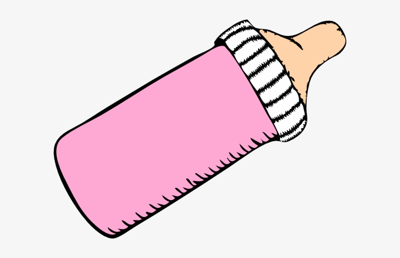 How To Set Use Pink Baby Bottle Clipart, transparent png