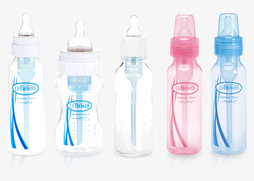 Dr Brown's Natural Flow Bottles Are Very Popular And - Dr Brown's 240ml Anti Colic Narrow Neck Baby Bottle, transparent png