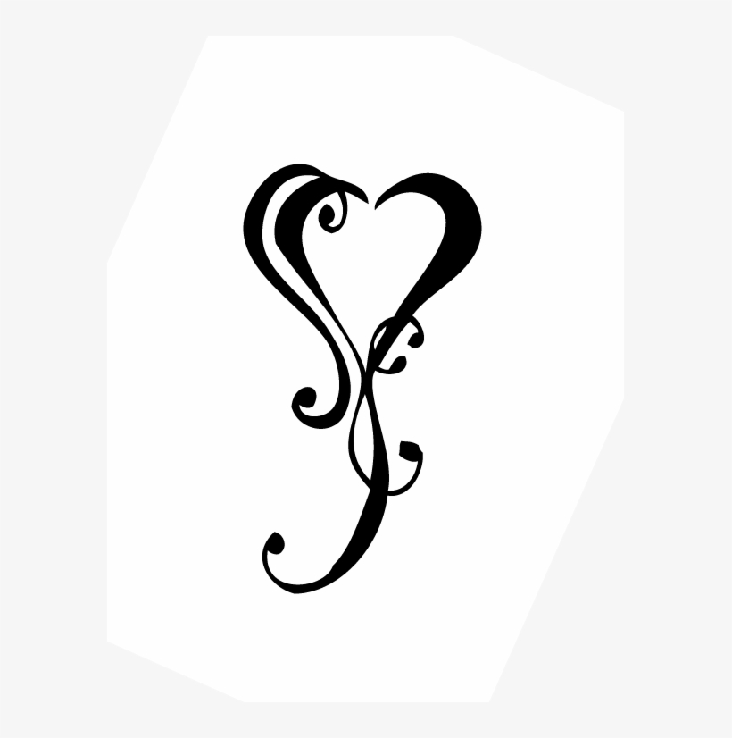 She Requested A Heart For The Purpose Of Tattooing - Drawing, transparent png