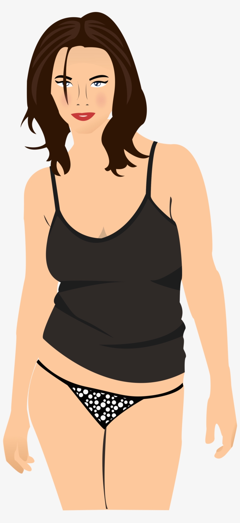 Open - Clip Art Sexy Girl, transparent png