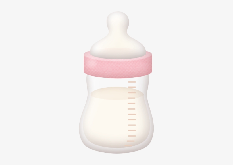 Baby Bottle Clipart, Baby Bottle Clip Art, Milk Clip - Pink Baby Bottle Clip Art, transparent png