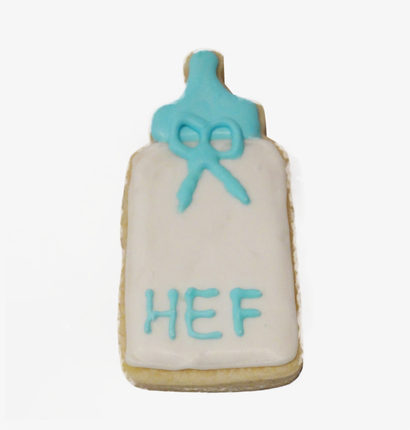 Baby Bottle Cookie - Birthday Cake, transparent png