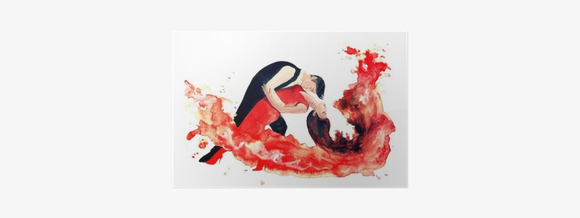 Obraz Na Szkle Taniec Para Tango Gab100x40-2979, transparent png