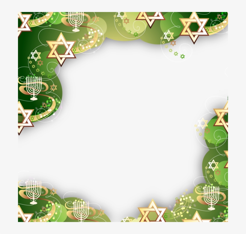 Hanukkah Picture Frame Png, transparent png