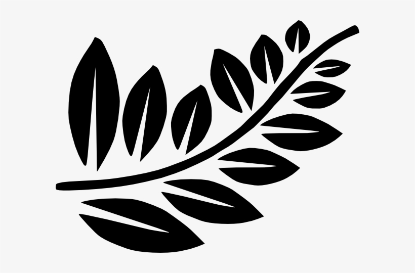 Branch Clipart Leafy Branch - Leafy Clipart, transparent png