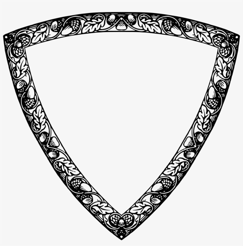 Leafy Frame - Frame Triangular Png, transparent png