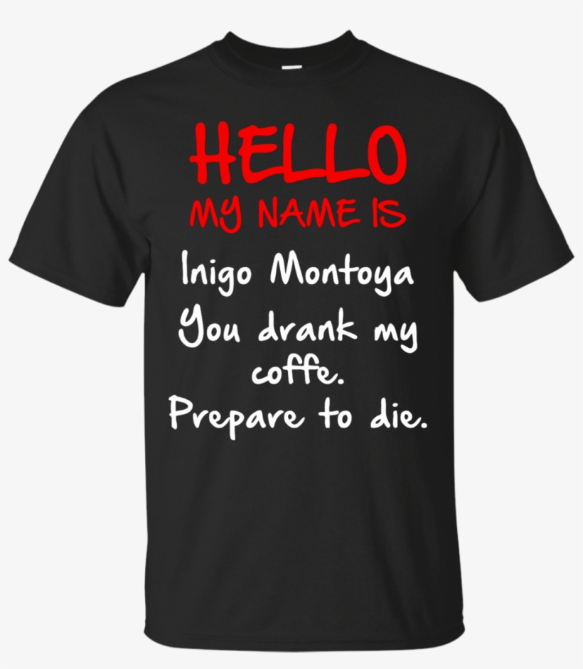 Hello My Name Is Inigo Montoya You Drank My Coffee - Harley Quinn Joker Deadpool, transparent png