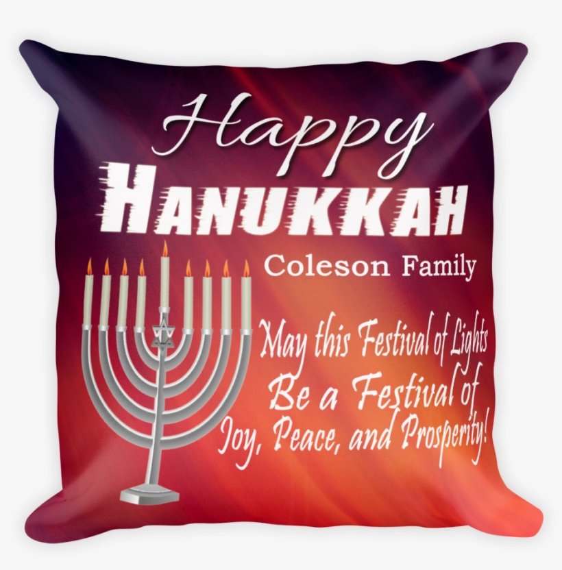 Hanukkah Festival Of Lights Hanukkah Pillow - Annie Lapoint - Wine Tasting Canvas, transparent png