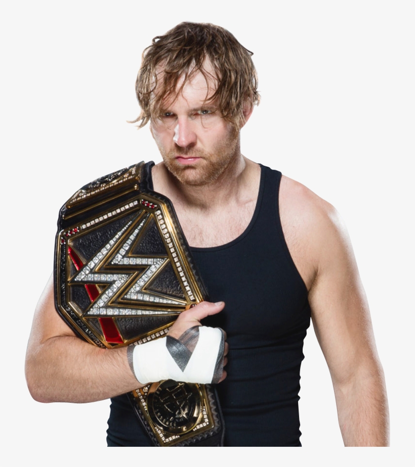 Dean Ambrose Wwe Champion Png, transparent png