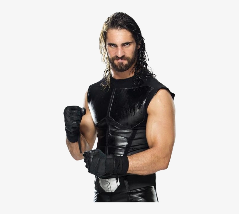 Seth Rollins Clipart Champion - Wwe Seth Rollins Black Leather Vest, transparent png