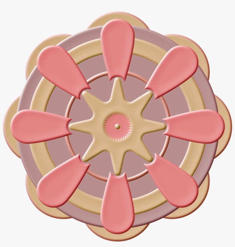 This Free Icons Png Design Of The Guitar Pick Mandala, transparent png