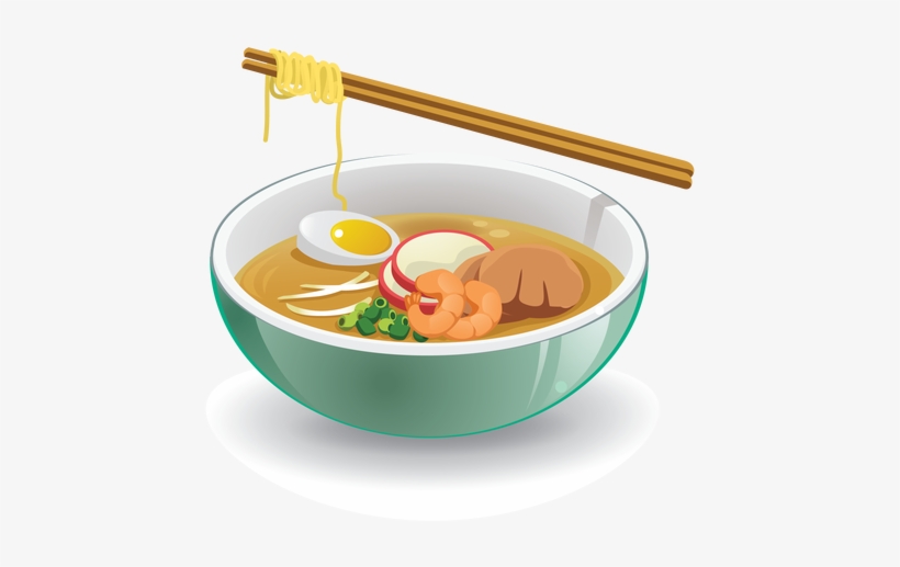 Ramen Noodles - Ramen, transparent png