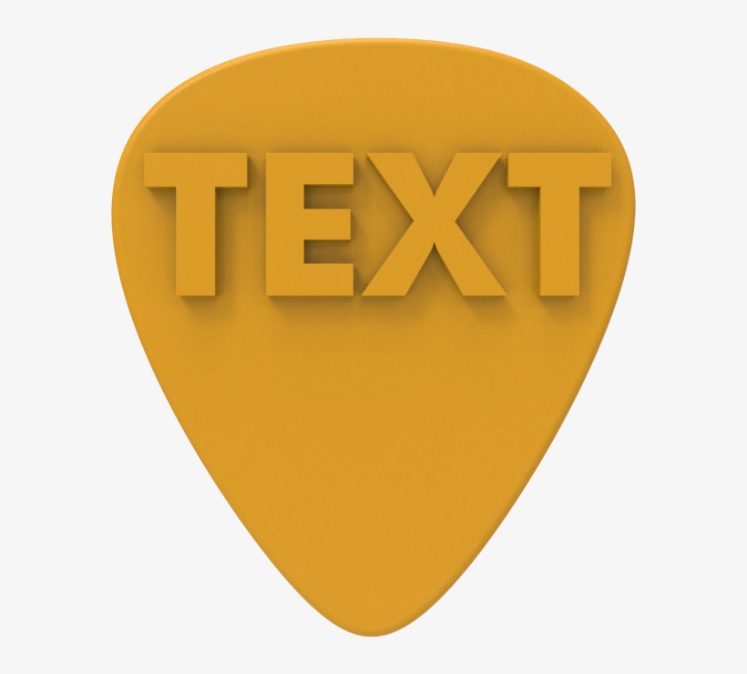 Guitar Pick - Guitar, transparent png
