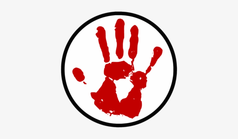 View Samegoogleiqdbsaucenao Bloody Hand Of Blake , - Purple Hand Gang Shirt, transparent png