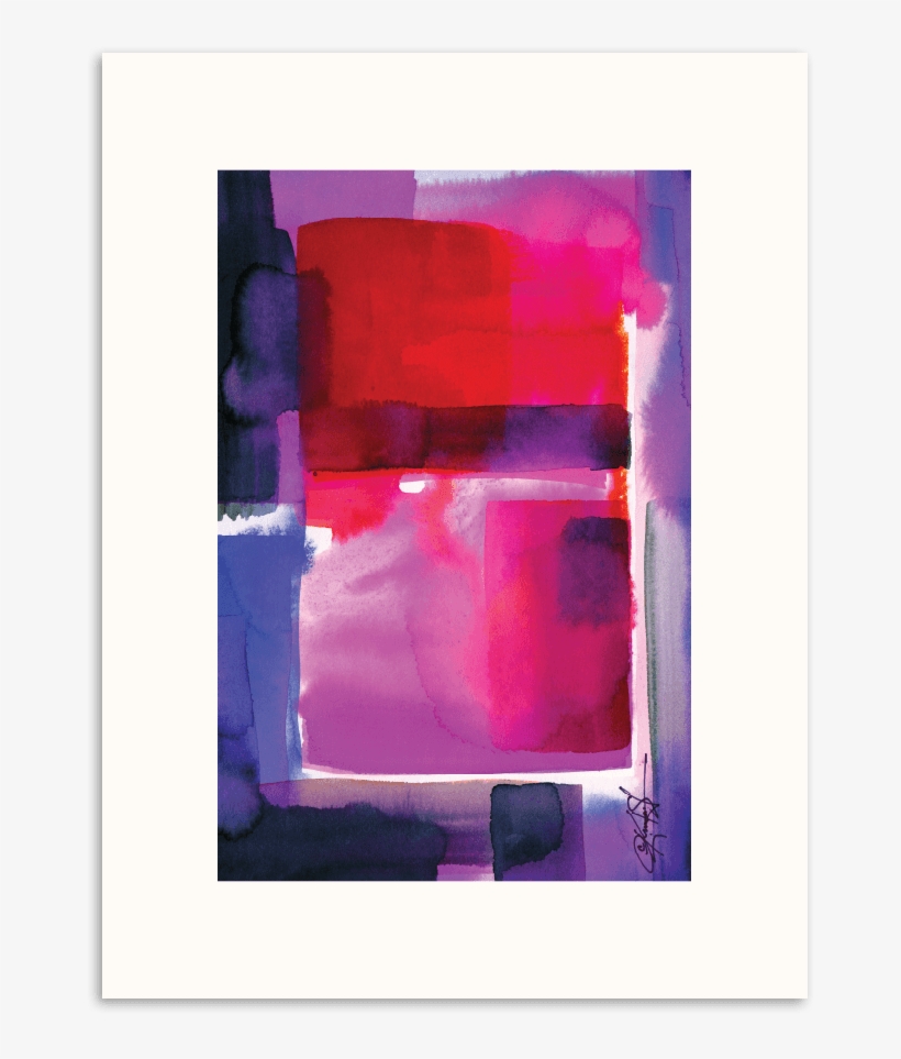 Kathy Morton Stanion Watercolor Abstraction - Artist Lane Watercolor Abstraction 219 By Kathy Morton, transparent png