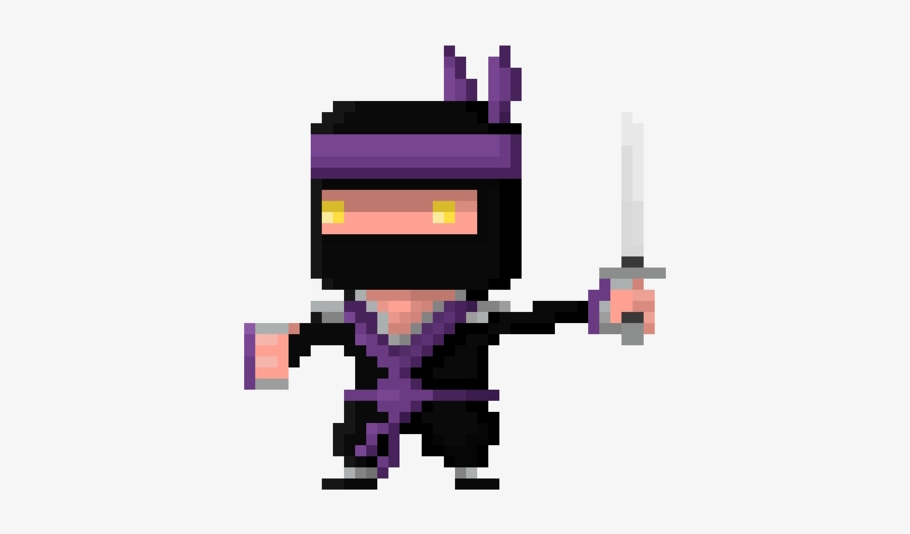 Shadowblade Pixel 6k - Dungeon Boss Pixel Art, transparent png