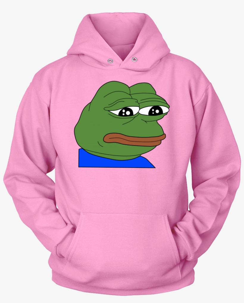 Pepe The Frog - I M Not Fat Im Thick Hoodie, transparent png