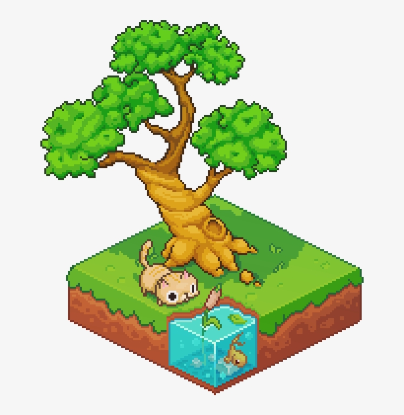 Fish Pixel Art Png, transparent png