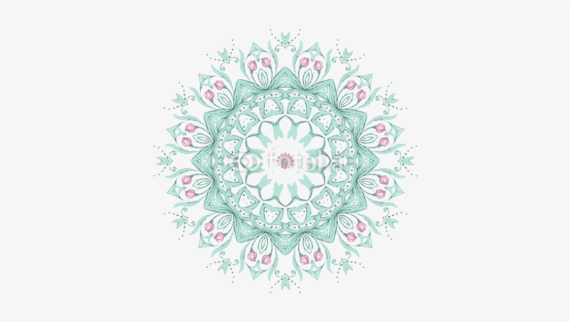 Watercolor Mandala Png - Mandalas Con Fondo Blanco, transparent png