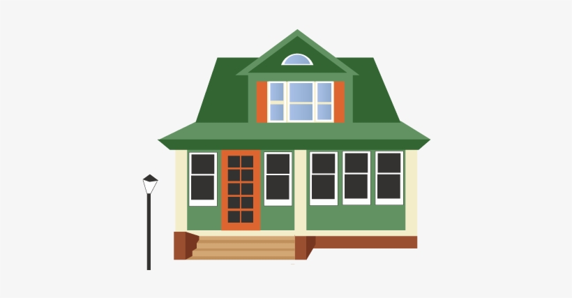 House On N 5th Avenue Illustration - House Illustration Png, transparent png