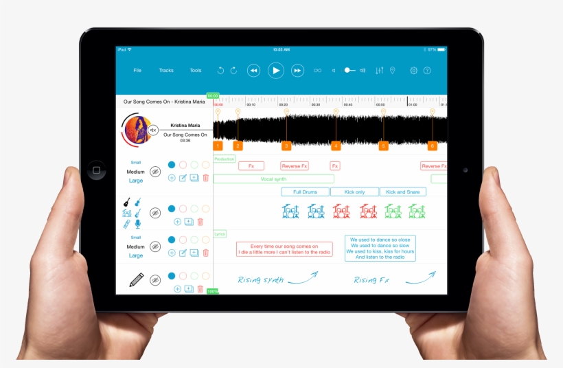 Capture, Review & Share Your Music Notes - Tablet Computer, transparent png
