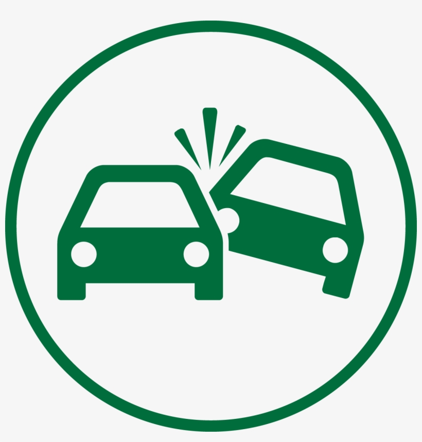 Accident Management Services - Car Collision Icon, transparent png