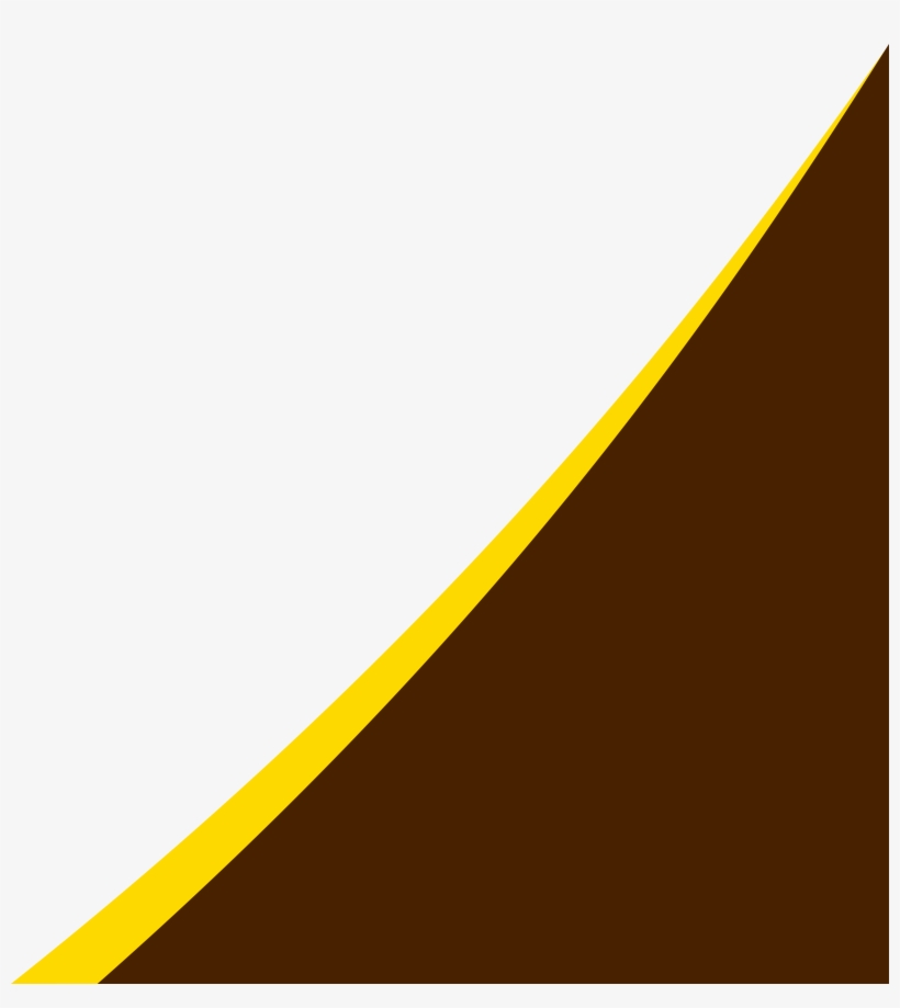 22 X 28, Download - Brown Curve Png, transparent png