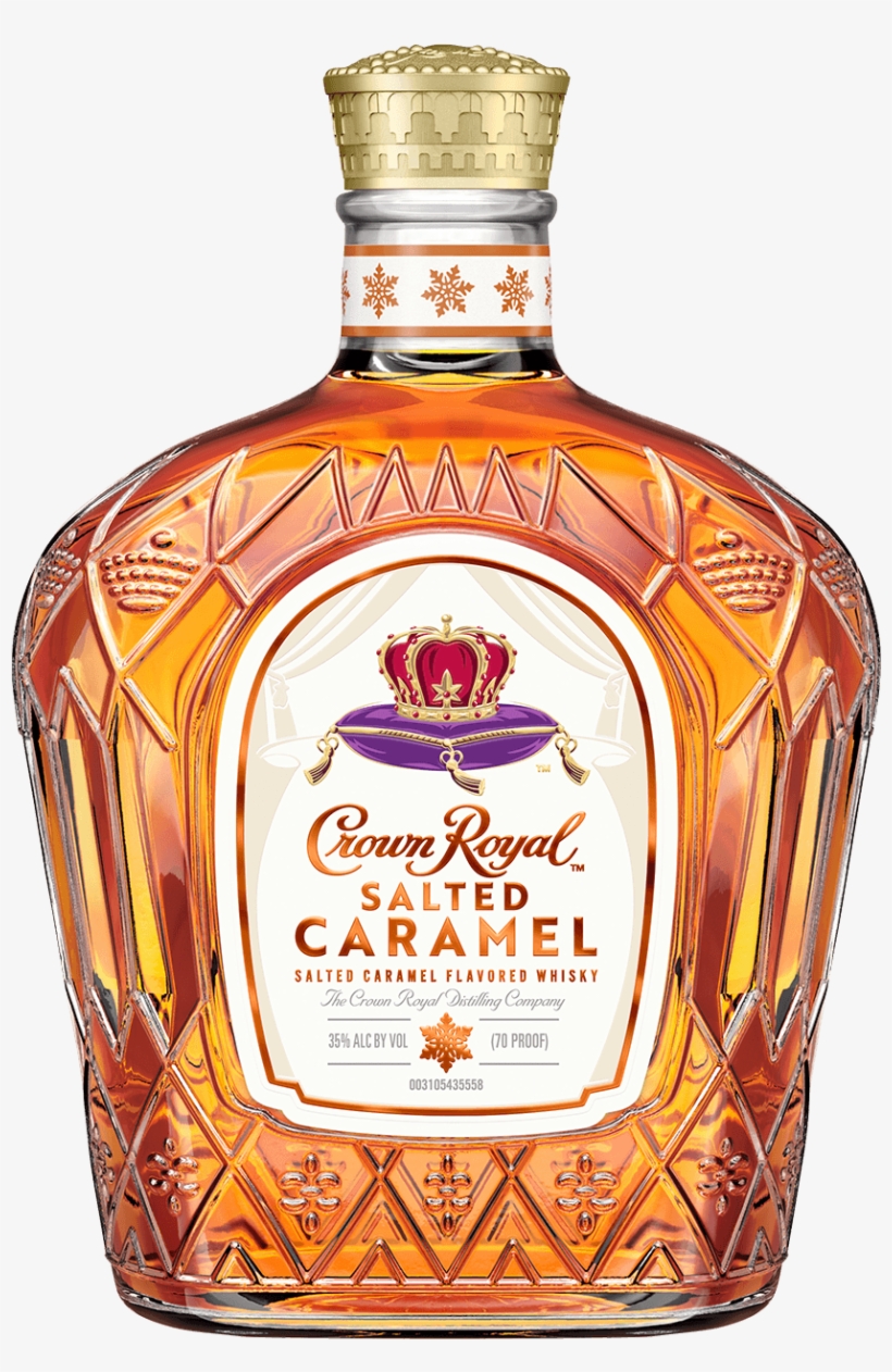 Crown Royal Black - Salted Caramel Crown Royal, transparent png