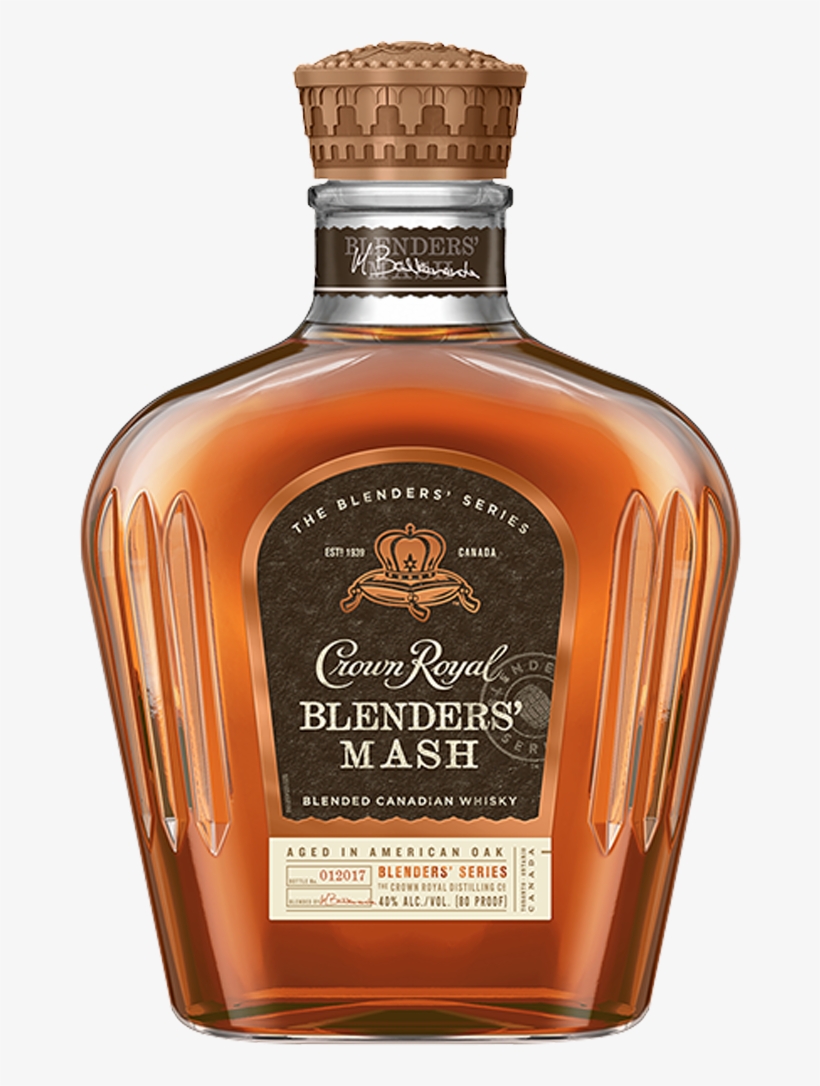 Crown Royal Blender's Mash Whisky - Crown Royal Blenders Mash, transparent png