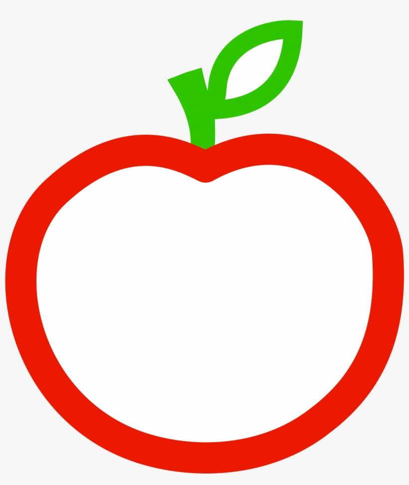 Free Apple Png Clipart - Apple Clipart Red And White, transparent png