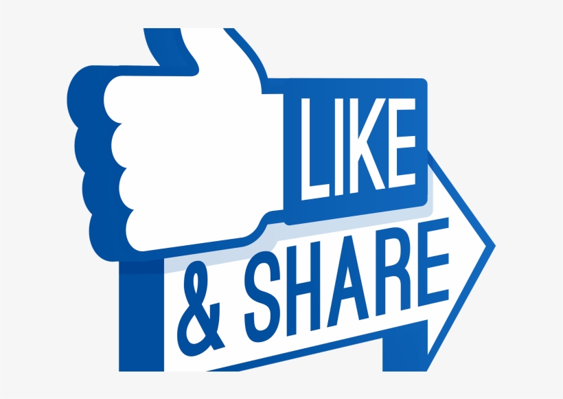 Like And Subscribe Png Vector Black And White Stock - Like And Share Page, transparent png
