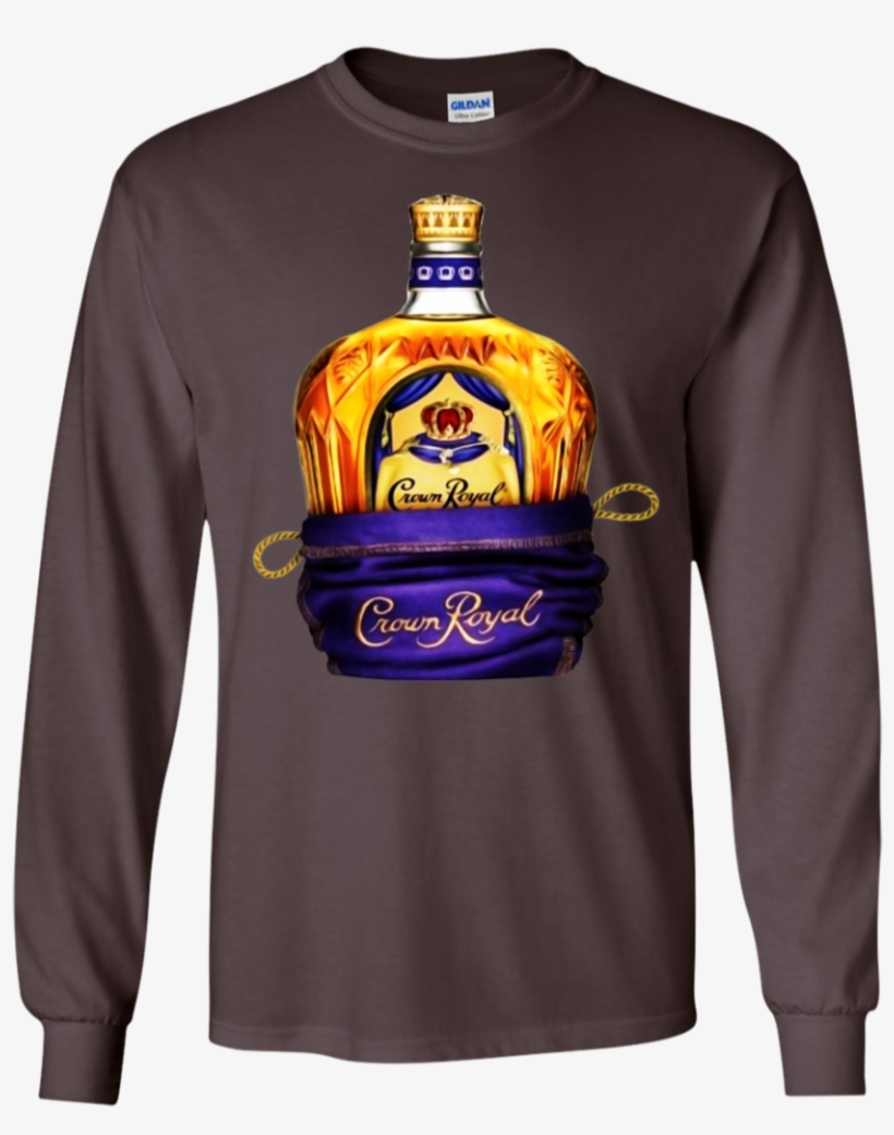 Crown Royal In A Bag Tee Shirt, transparent png