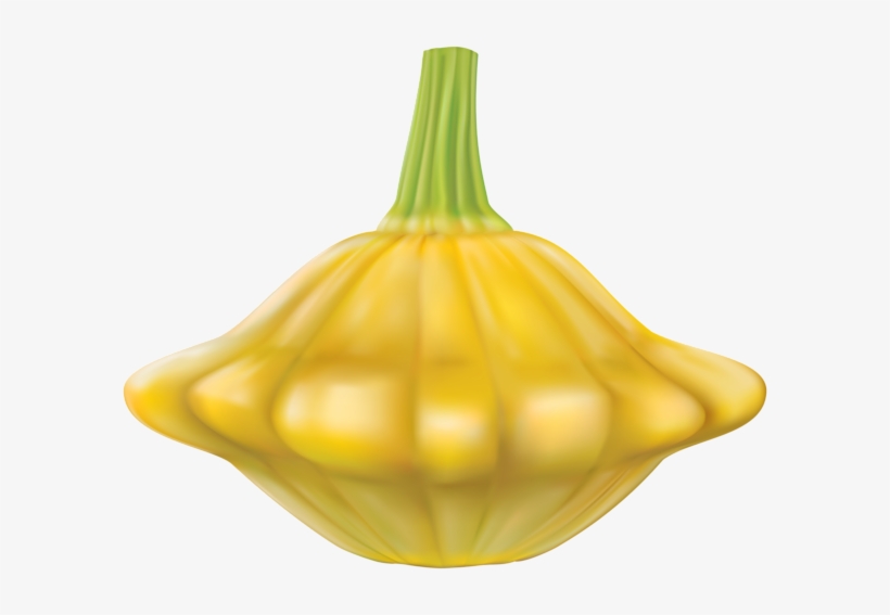 Patty Pan Squash Transparent Png Clip Art Image - Pattypan Png, transparent png