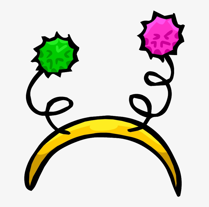 Alien Antennae Clothing Icon Id 468 - Club Penguin Antennae, transparent png