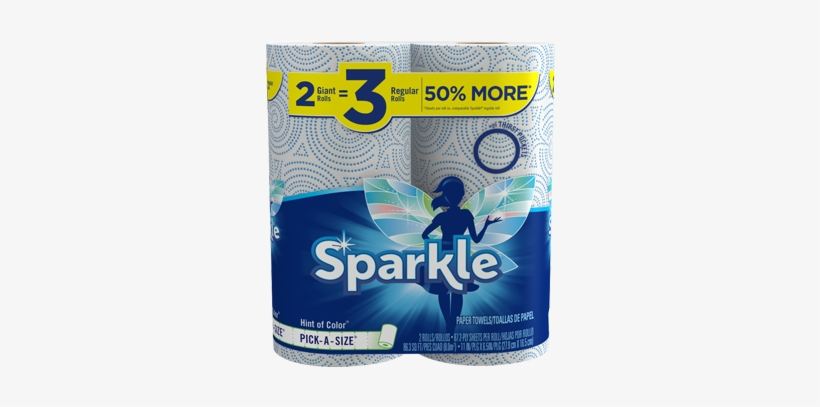 Paper Towels With A Hint Of Color - Sparkle Paper Towels Roll, transparent png