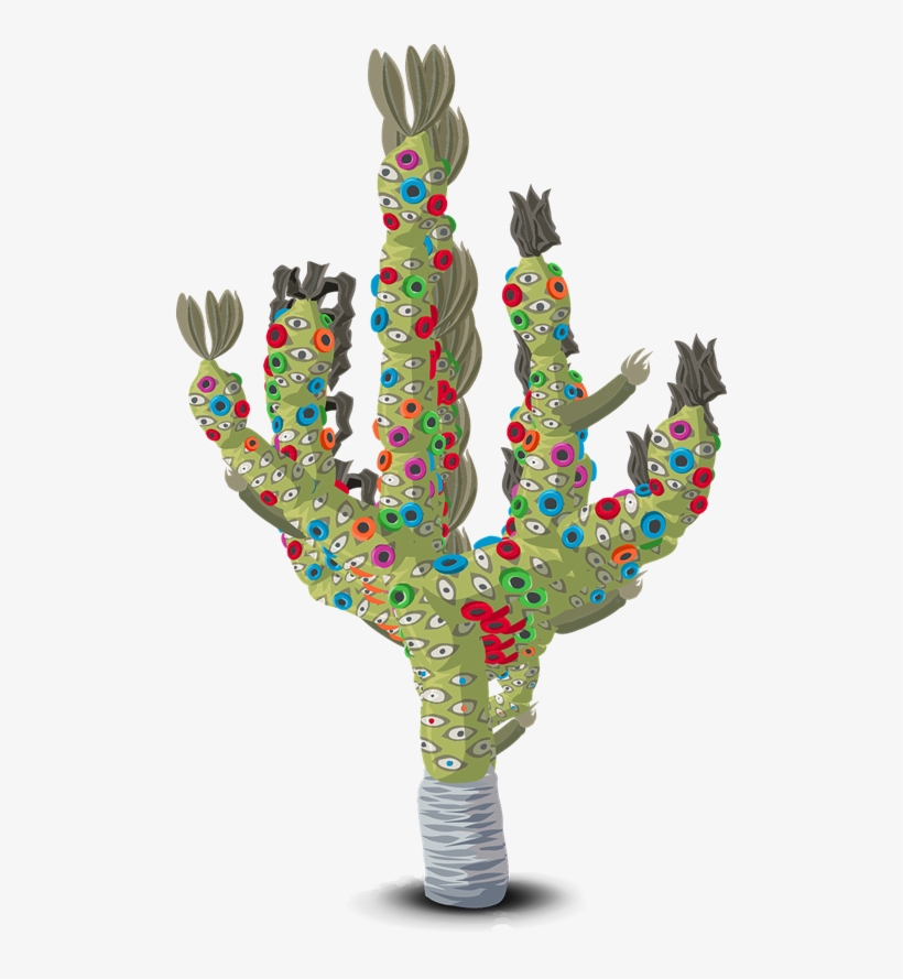 Christmas Cactus Clip Art - Transparent Background Transparent Cactus, transparent png