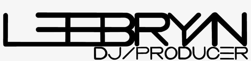 Lee Bryan Dj Logo Black Transparent, transparent png
